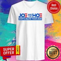 Awesome Joe And The Hoe Sniff And Blow Tour 2020 V-neck