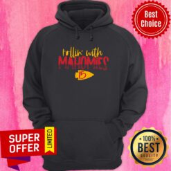 Awesome Rollin With Mahomies Kansas City Chiefs Hoodie