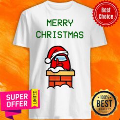 Awesome Santa Red Among Us Merry Christmas Shirt