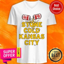 Awesome Stone Cold Kansas City V-neck