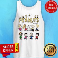 Awesome The Peanuts Character Snoopy And Friends Dancing Tank Top