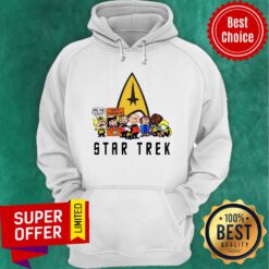 Awesome The Peanuts Character Star Trek Hoodie