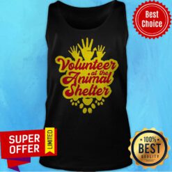 Awesome Volunteer At The Animal Shelter Tank Top