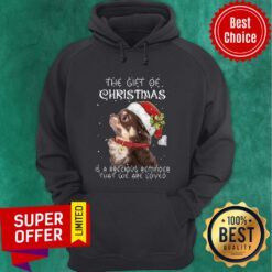 Chihuahua Dog The Gift Of Christmas Is A Precious Reminder That We Are Loved Sweat Hoodie
