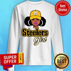 Funny Black Girl Pittsburgh Steelers Girl Sweatshirt