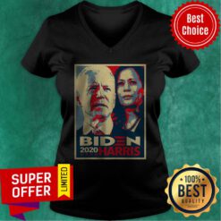 Funny Joe Biden Kamala Harris Hope Biden Harris 46th 2020 V-neck
