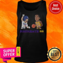 Los Angeles Dodgers RECREATE 88 Lakers Dodgers 2020 Nba Mlb Championship V-neck
