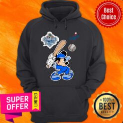 Mickey Mouse playing Baseball World series Champion Dodgers ShirtMickey Mouse playing Baseball World series Champion Dodgers Hoodie