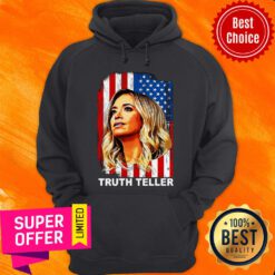 Nice Kayleigh McEnany Truth Teller American Flag Hoodie