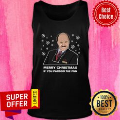 Nice Moses Beacon Merry Christmas If You Pardon The Pun Tank Top