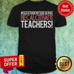 Nice Recalcitrant Teachers In Red And White Text Shirt