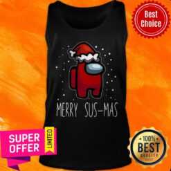 Nice Santa Red Among Us Merry Sus-Mas Christmas Tank Top