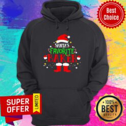 Nice Santas Favorite Baker Merry Christmas Hoodie