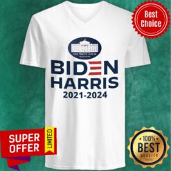 Offical The White House Washington Biden Harris 2021 2024 V-neck