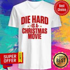 Official Die Hard Is A Christmas Movie V-neck