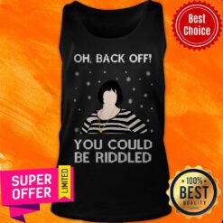 Official Nessa Oh Back Of You Could Riddled Christmas Tank Top