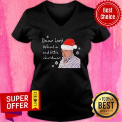 Official Peter Marsh Dear Lord What A Sad Little Christmas V-neck