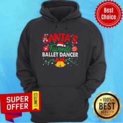 Official Santa’s Favorite Ballet Dancer Hoodie