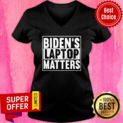 Premium Biden'S Laptop Matters V-neck
