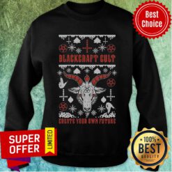 Premium Blackcraft Cult Create Your Own Future Ugly Christmas Sweatshirt