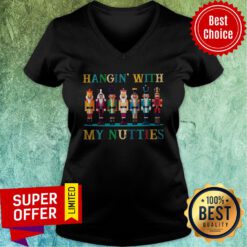 Premium Hangin’ With My Nutties V-neck