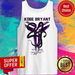 Premium Kobe Bryant 1978 2020 Signature Tank Top