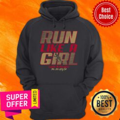 Official Lynn Williams Run Like A Girl Hoodie