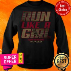 Official Lynn Williams Run Like A Girl Sweatshirt