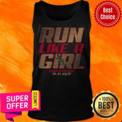 Official Lynn Williams Run Like A Girl Tank Top