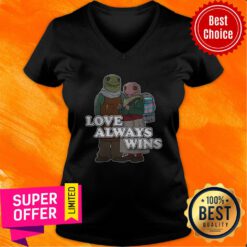 Premium Love Always Wins V-neck