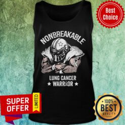 Premium Nonbreakable Lung Cancer Awareness Stars Tank Top