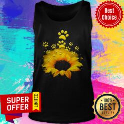 Premium Sunflower Dog Tank Top