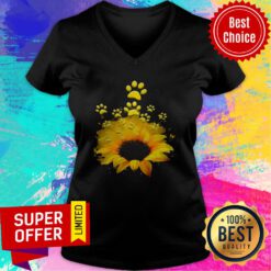 Premium Sunflower Dog V-neck