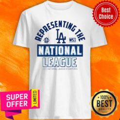 Representing The Los Angeles National League 2020 National League Champions Shirt