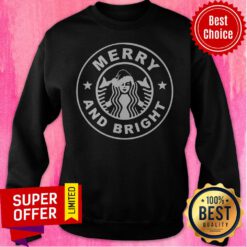 Starbucks Merry And Bright Christmas Sweatshirt