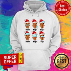 Top Gingerbread Man Face Mask Christmas Cover Your Nose 2020 Hoodie