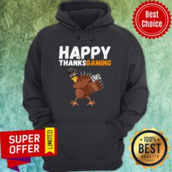 Top Happy Thanksgiving Video Game Dabbing Turkey Pilgrim Boy Hoodie