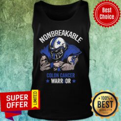 Top Nonbreakable Colon Cancer Awareness Stars Tank Top