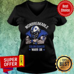 Top Nonbreakable Colon Cancer Awareness Stars Awesome Life Has It’s Ups And Downs I Call Them Squat Fitness Gym V-neck