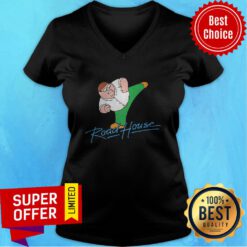 Top Peter Griffin Road House V-neck
