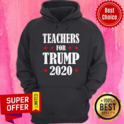 Top Teachers Vote For Donald Trump 2020 Hoodie