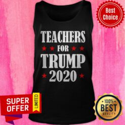 Top Teachers Vote For Donald Trump 2020 Tank Top
