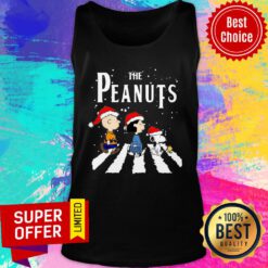 Top The Peanuts Santa Abbey Road Merry Christmas Tank TopTop The Peanuts Santa Abbey Road Merry Christmas Tank Top