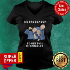 Top Tis The Season To Get Phil Mitchelled V-neck