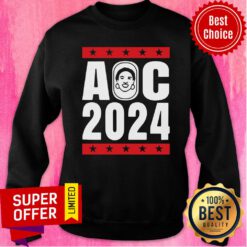 Awesome Aoc Ocasio Cortez Aoc See Through Stars Sweatshirt