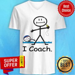 Awesome I Coach V-neck