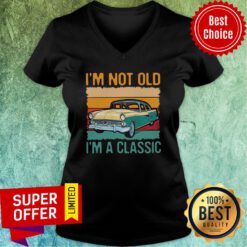 Awesome I’m Not Old I’m A Classic Car Vintage Retro V-neck