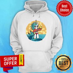 Awesome Paddleboard Unicorn Hoodie