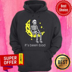 Awesome Skull It’s Been Bad Hoodie