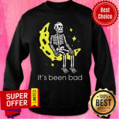 Awesome Skull It’s Been Bad Sweatshirt
